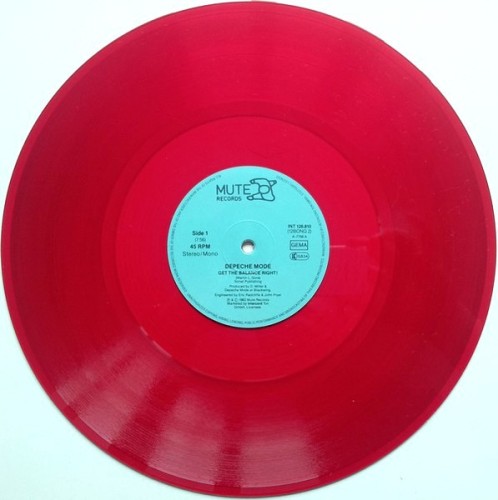 Виниловая пластинка DEPECHE MODE "Get The Balance Right! (Combination Mix)" (NM INT 126.810 RED LP)