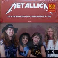 METALLICA "Live At The Hammersmith Odeon, London September 21th 1986" (DOR2131H RED LP)