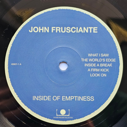 Виниловая пластинка JOHN FRUSCIANTE "Inside Of Emptiness" (LP) 