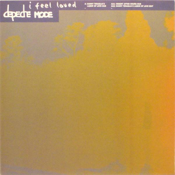 Виниловая пластинка Depeche Mode ‎"I Feel Loved" (MUTE PL12BONG31 LP) 