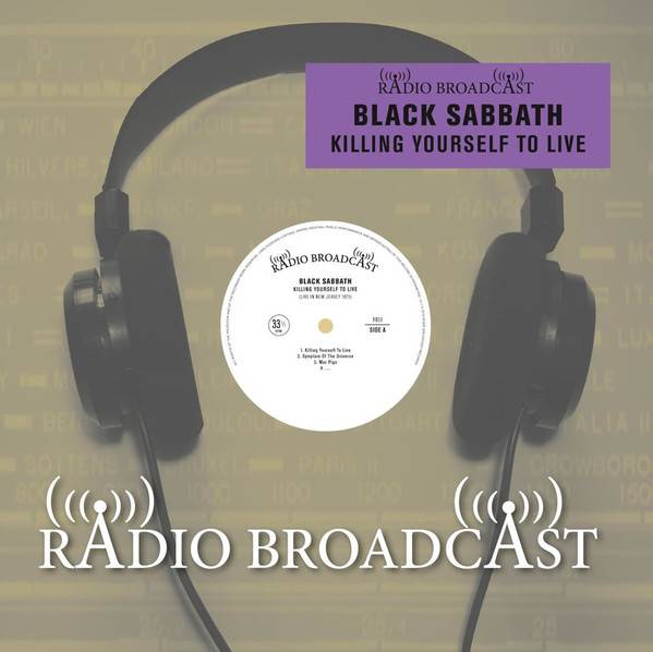 Виниловая пластинка BLACK SABBATH "Killing Yourself To Live, Live In New Jersey 1975" (LP) 