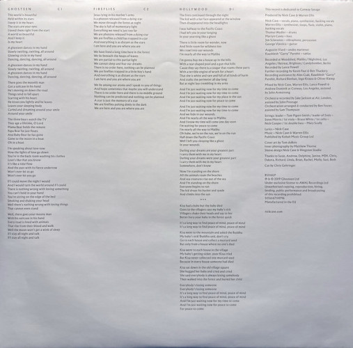 Виниловая пластинка NICK CAVE AND THE BAD SEEDS "Ghosteen" (2LP) 