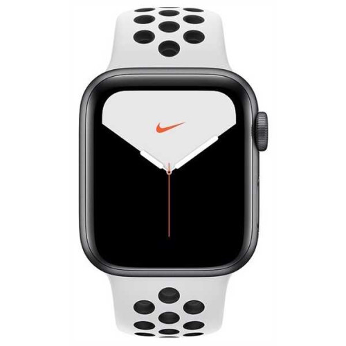 Часы Apple Watch Series 5 GPS 44mm Aluminum Case with Nike Sport Band