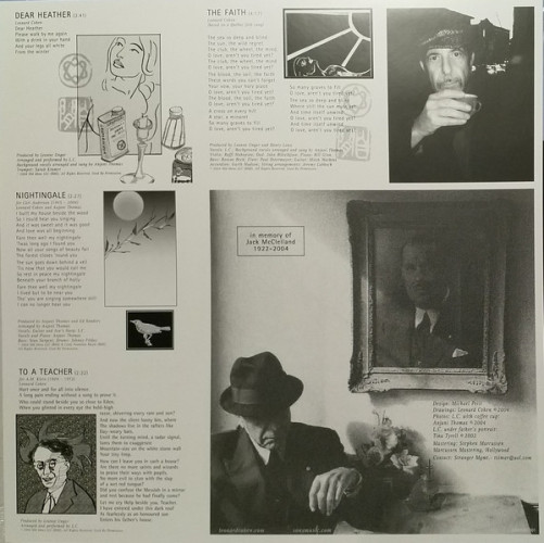 Виниловая пластинка LEONARD COHEN "Dear Heather" (LP) 