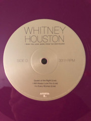 WHITNEY HOUSTON &quot; I Wish You Love: More From The Bodyguard&quot; (PURPLE 2LP)