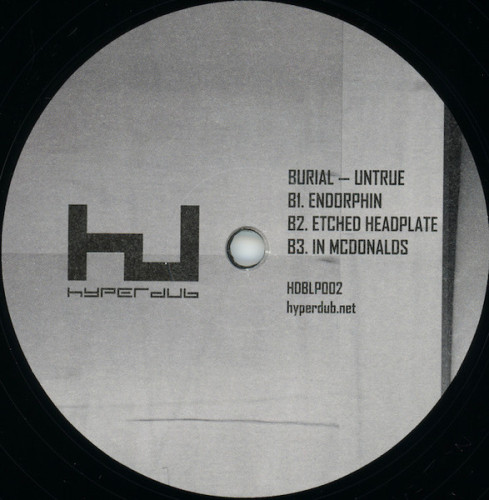 Виниловая пластинка BURIAL "Untrue" (2LP) 
