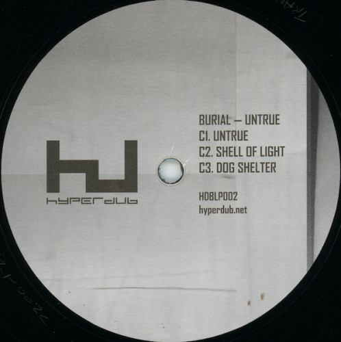 Виниловая пластинка BURIAL "Untrue" (2LP) 