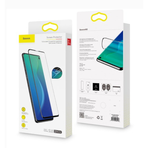 Защитная пленка Baseus для Samsung S10 Soft Screen Protector (SGSAS10-KR01)