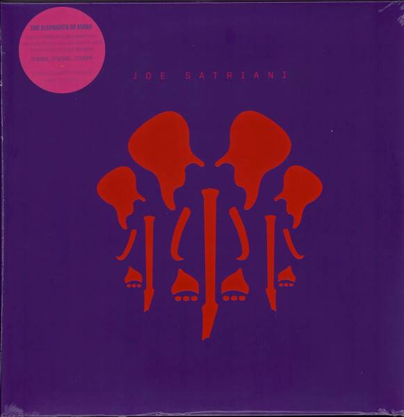 Виниловая пластинка JOE SATRIANI "The Elephants Of Mars" (ORANGE 2LP) 