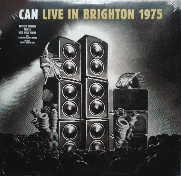 Виниловая пластинка CAN "Live In Brighton 1975" (GOLD 3LP) 