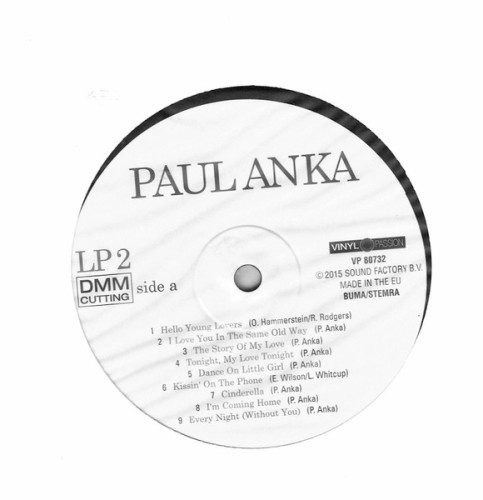Виниловая пластинка PAUL ANKA "Signature Collection - Classic Hits" (2LP) 