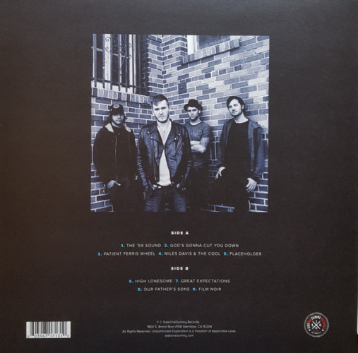 Виниловая пластинка GASLIGHT ANTHEM "The `59 Sound Sessions" (LP) 