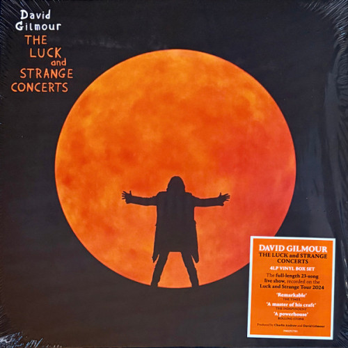 Виниловая пластинка DAVID GILMOUR "The Luck And Strange Concerts" (4LP)