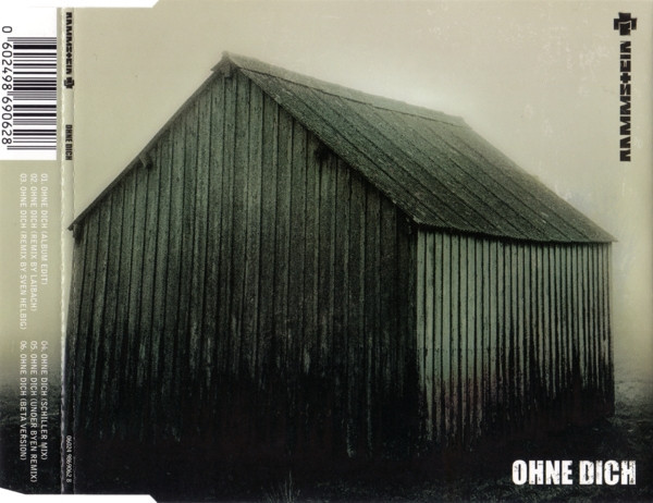 CD RAMMSTEIN "Ohne Dich" (EX/EX CD) 