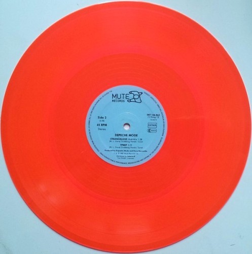 Виниловая пластинка DEPECHE MODE "Strangelove" (NM INT 126.862 ORANGE LP) 