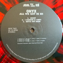 ONYX "All We Got Iz Us" (COLOREDL 2P)