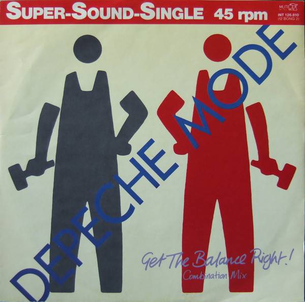 Виниловая пластинка DEPECHE MODE "Get The Balance Right! (Combination Mix)" (INT 126.810 LP) 