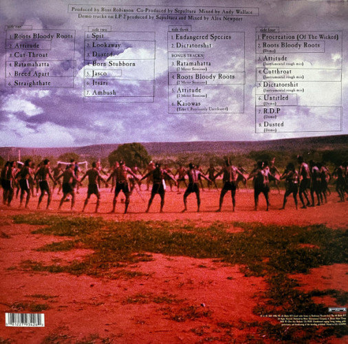 Виниловая пластинка SEPULTURA "Roots" (EXPANDED 2LP)