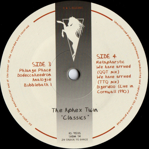 Виниловая пластинка APHEX TWIN "Classics" (2LP) 