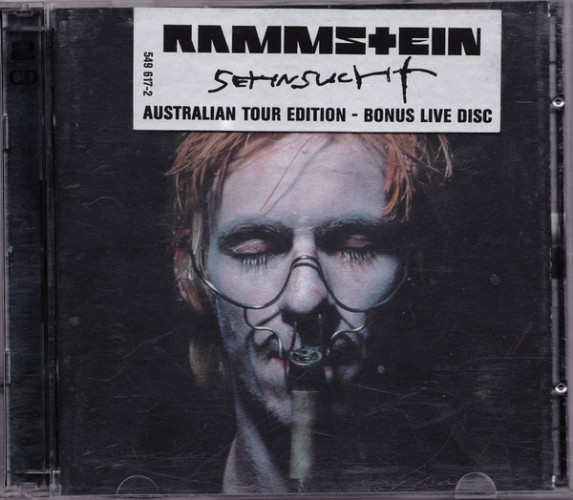 CD RAMMSTEIN "Sehnsucht" (EX/EX CD) 