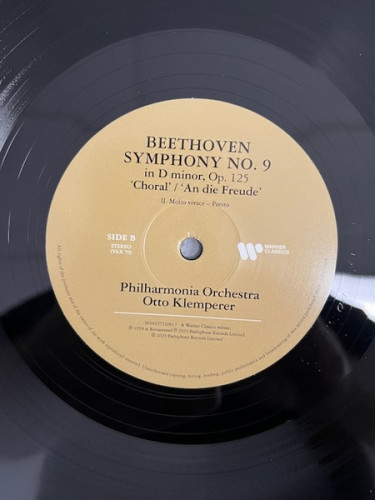Виниловая пластинка BEETHOVEN / KLEMPERER "Beethoven: Symphony No. 9 `Choral`" (2LP) 