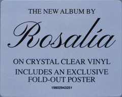 ROSALIA "Lux" (CLEAR 2LP)