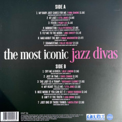 VARIOUS ARTISTS "The Most Iconic Jazz Divas" (LP)