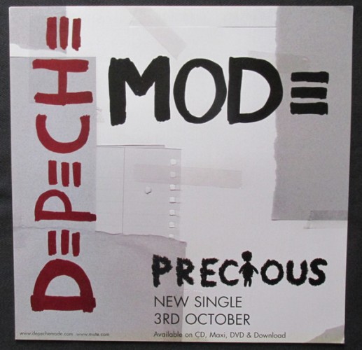 Виниловая пластинка DEPECHE MODE "Precious" (NM P12BONG35 LP)