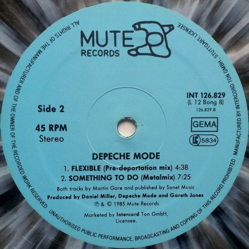 Виниловая пластинка Depeche Mode "Shake The Disease" (INT 126.829 GREY LP) 