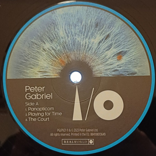 Виниловая пластинка PETER GABRIEL "I/O (Dark-Side Mixes)" (2LP) 