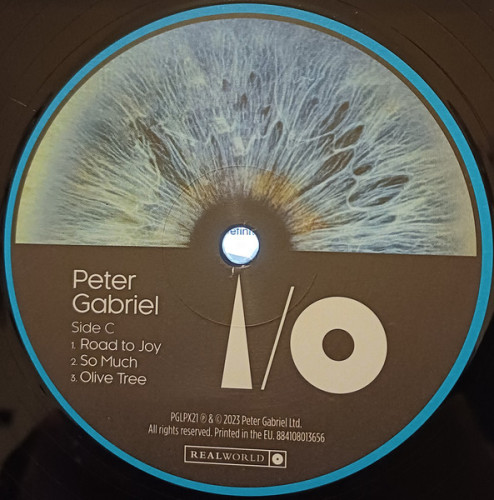 Виниловая пластинка PETER GABRIEL "I/O (Dark-Side Mixes)" (2LP) 