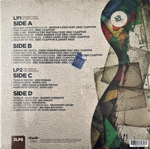 Виниловая пластинка VARIOUS ARTISTS "The Many Faces Of Eric Clapton" (ORANGE 2LP)