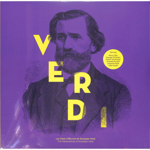 Виниловая пластинка VERDI "The Masterpieces Of Giuseppe Verdi" (LP) 