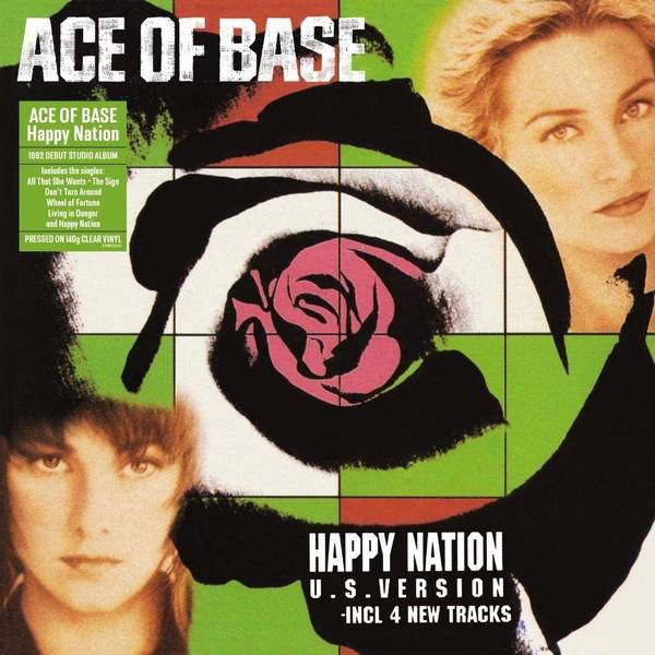 Виниловая пластинка ACE OF BASE "Happy Nation (U.S. Version)" (CLEAR LP) 