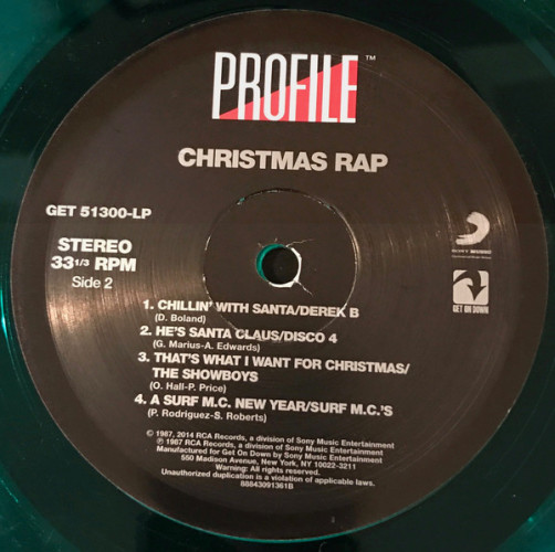 Виниловая пластинка VARIOUS ARTISTS "Christmas Rap" (LP)
