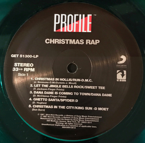 Виниловая пластинка VARIOUS ARTISTS "Christmas Rap" (LP)