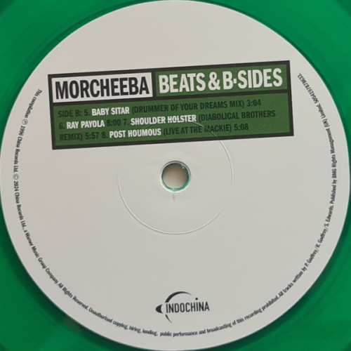 Виниловая пластинка MORCHEEBA "Beats & B-Sides" (GREEN LP)