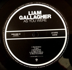 LIAM GALLAGHER "As You Were" (LP)
