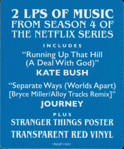 Виниловая пластинка VARIOUS ARTISTS "Stranger Things 4: Soundtrack From The Netflix Series" (OST RED 2LP) 
