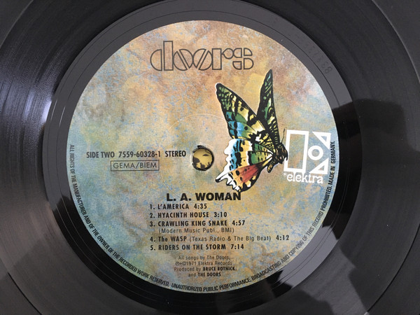 Виниловая пластинка The Doors "L.A. Woman" (LP) 