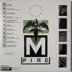QUEENSRYCHE &quot;Empire&quot; (CLEAR 2LP)
