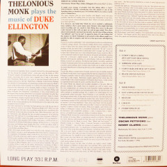 THELONIOUS MONK &quot;Thelonious Monk Plays The Music Of Duke Ellington&quot; (LP)
