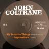Виниловая пластинка JOHN COLTRANE 