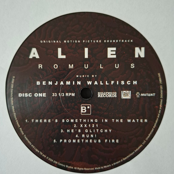 Виниловая пластинка BENJAMIN WALLFISCH "Alien: Romulus (Original Motion ...