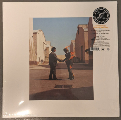 Виниловая пластинка PINK FLOYD "Wish You Were Here" (YELLOW LP) 