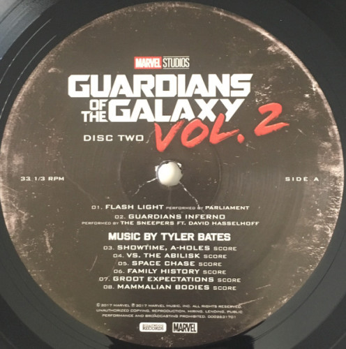 Виниловая пластинка VARIOUS ARTISTS "Guardians of the Galaxy Vol. 2" (DELUXE OST 2LP) 