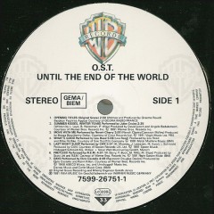 VARIOUS "Bis Ans Ende Der Welt (Original Filmmusik)" (NM OST LP)