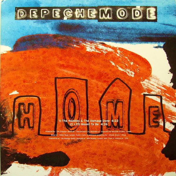 Виниловая пластинка DEPECHE MODE "Home / Useless" (Reprise 0-43906 LP) 