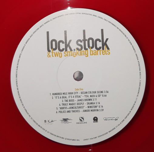 Виниловая пластинка VARIOUS ARTISTS "Lock, Stock & Two Smoking Barrels - Soundtrack From The Motion Picture" (RED OST LP)