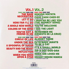 VARIOUS ARTISTS "Disney Ultimate Hits Vol.1 &amp; 2" (COLORED 2LP)
